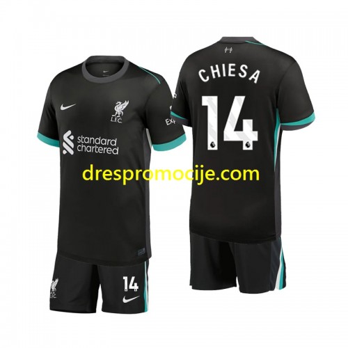 Liverpool Chiesa 14 Dres Dječji Gostujući 2024/2025 Kratkih Rukava Liverpool Chiesa 14 Dres Dječji Gostujući 2024/2025 Kratkih Rukava